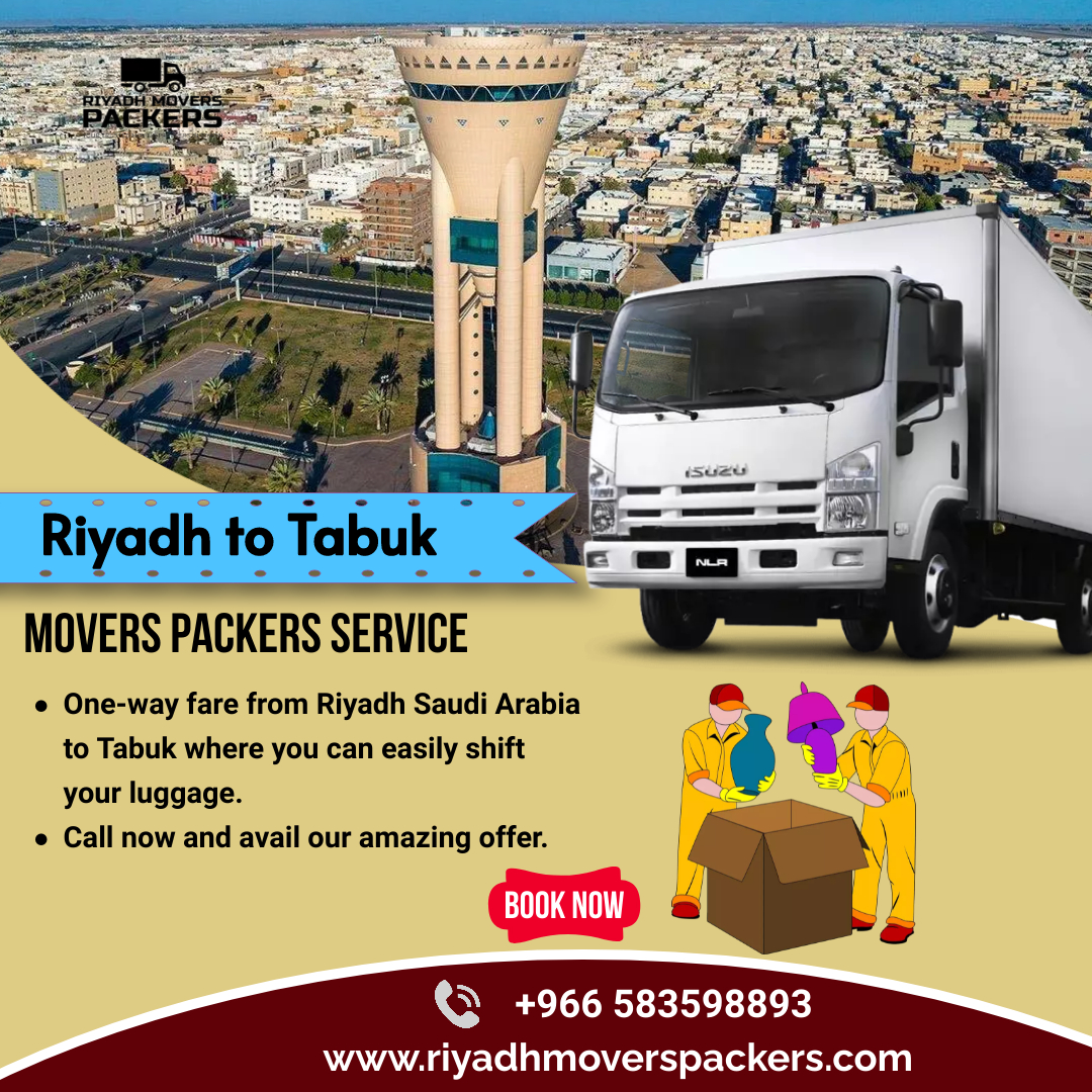 rom Riyadh to Tabuk in Saudi Arabia