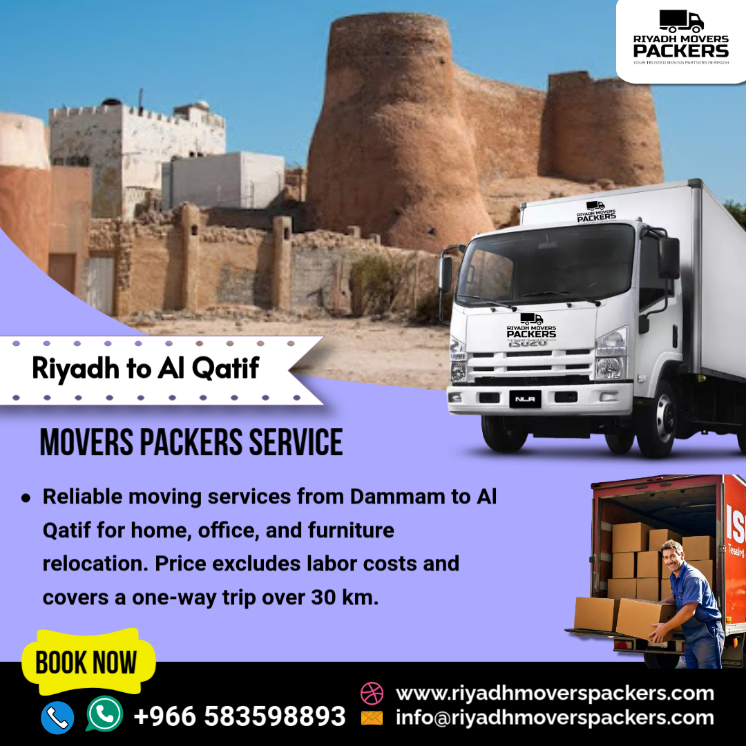 Dammam to Al Qatif Movers Packers Services