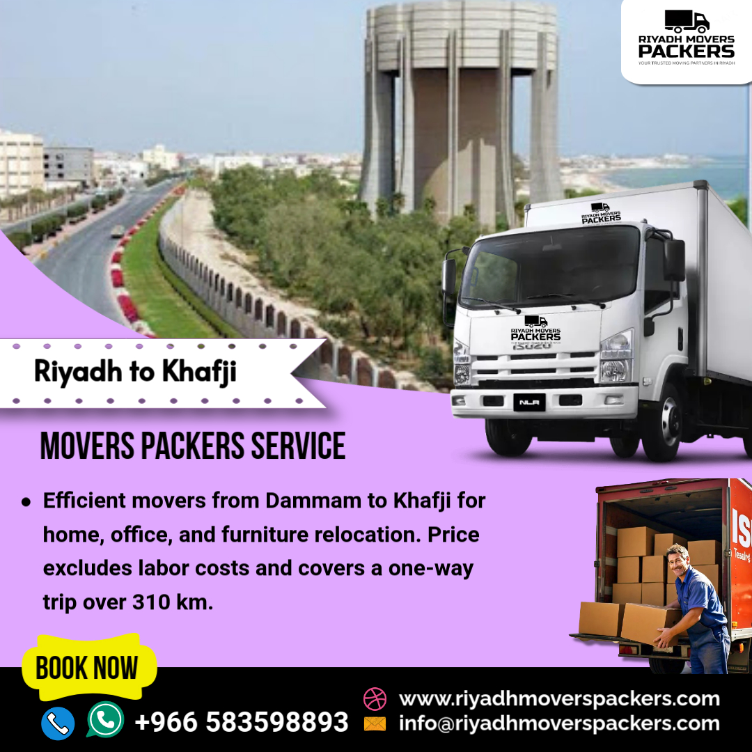 Dammam to Khafji Movers Packers Services