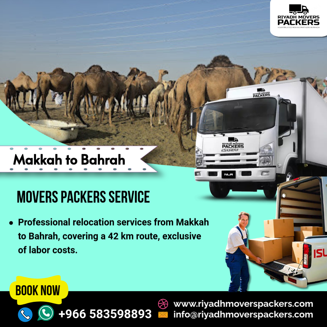 Makkah to Bahrah Packers Services