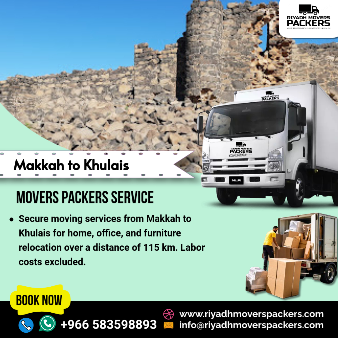 Makkah to Khulais Packers Services